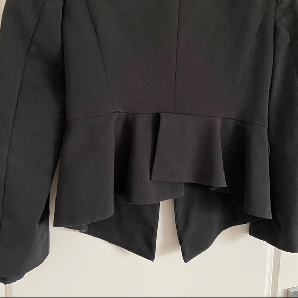 Zara Size L Black Blazer Workwear - Picture 4 of 8